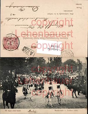 Bild des Verkufers fr 551708,Leiden Maskerade Kostme Fasching Karneval 1905 zum Verkauf von Versandhandel Lehenbauer