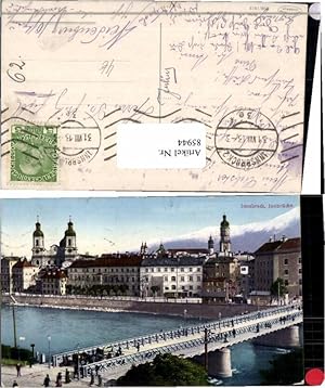 Bild des Verkufers fr 85944,Innsbruck Innbrcke Innbruck Leute pub Warger 298-1912 zum Verkauf von Versandhandel Lehenbauer
