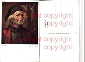 Bild des Verkufers fr 492185,Knstler AK Riss Meran Bei der Predigt Mann Portrait zum Verkauf von Versandhandel Lehenbauer