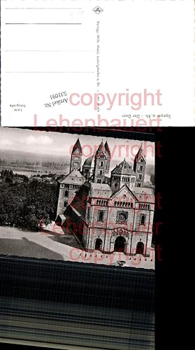 Bild des Verkufers fr 531091,Speyer am Rhein Dom zum Verkauf von Versandhandel Lehenbauer