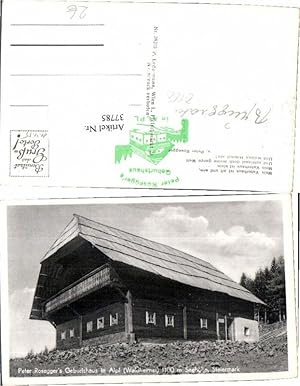 Seller image for 37785,Alpl Krieglach Waldheimat Haus for sale by Versandhandel Lehenbauer