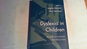 Seller image for Dyslexia in Children for sale by Saturday Books