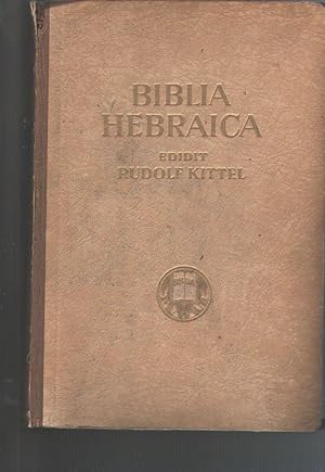 Seller image for Biblia Hebraica Volumen II (Jesaia - Chronica II) for sale by Windau Antiquariat