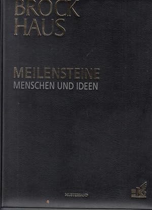 Bild des Verkufers fr Brockhaus. Meilensteine. Menschen und Ideen. zum Verkauf von Antiquariat Carl Wegner