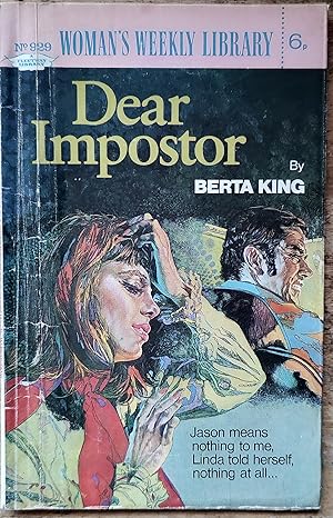 Bild des Verkufers fr Dear Impostor (Woman's Weekly Library No.929) zum Verkauf von Shore Books