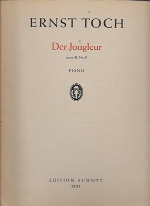 Seller image for Der Jongleur: Aus Den "Burlesken" Fur Klavier, Opus 31 No. 3 (Edition Schott 1823) for sale by Bookfeathers, LLC