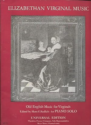 Immagine del venditore per Elizabethan Virginal Music: Old English Music for Viginals, for Piano Solo (Universal Edition) venduto da Bookfeathers, LLC