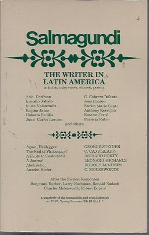 Salmagundi No. 82-83 (Spring-Summer 1989) The Writer in Latin America