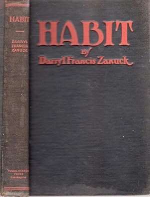 Imagen del vendedor de HABIT. a la venta por Monroe Stahr Books