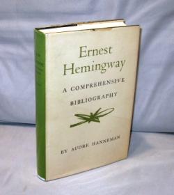 Ernest Hemingway: A Comprehensive Bibliography.