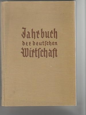 Jahrbuch der deutschen Wirtschaft 1937