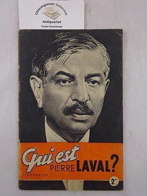 Qui est Pierre Laval . Edition originale. Rare texte de commande écrit par Morand et non signé. N...