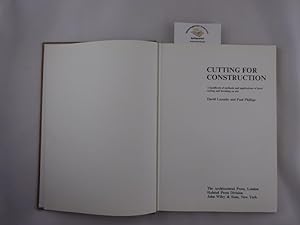 Seller image for Cutting for Construction. A handbook of methods and applications of hard cutting and breaking on site. for sale by Chiemgauer Internet Antiquariat GbR