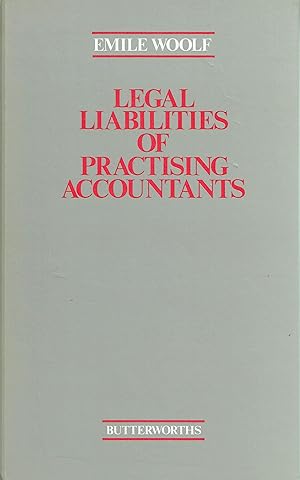 Seller image for Legal Liabilities of Practicing Accountants for sale by Vedic Book Services