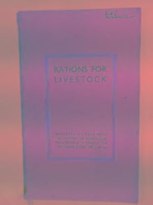 Seller image for Rations for livestock [MAF Bulletin No. 38] for sale by Cotswold Internet Books