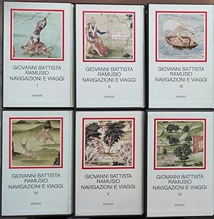 Bild des Verkufers fr Navigazioni e viaggi. Volumi I-VI zum Verkauf von Studio Bibliografico Marini