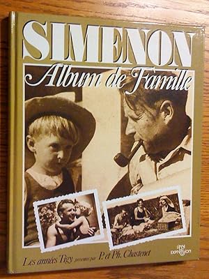 Imagen del vendedor de Simenon Album de Famille. Les Annes Tigy a la venta por Livresse