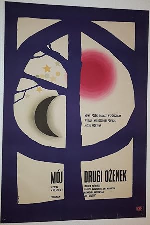 Seller image for Original Vintage Polish Movie Film Cinema Poster | Mj drugi ozenek (My Second Marriage) for sale by Little Stour Books PBFA Member