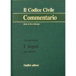 Bild des Verkufers fr I legati. Artt. 649-673 zum Verkauf von Libreria Antiquaria Giulio Cesare di Daniele Corradi