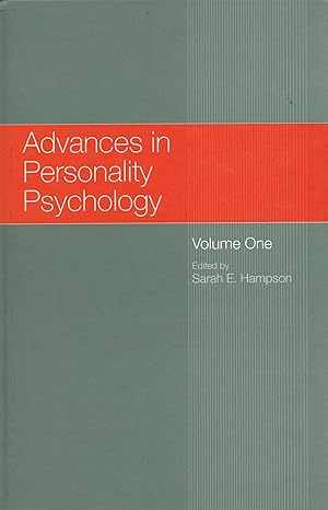 Seller image for Advances In Personality Psychology Vol.1., for sale by Sutton Books