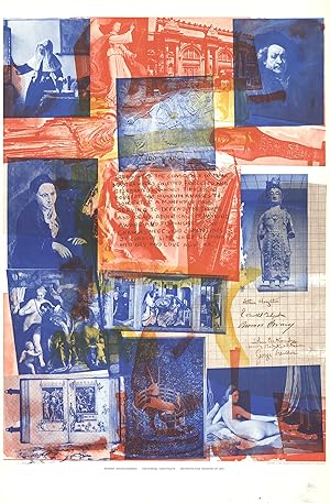 Seller image for ROBERT RAUSCHENBERG Centennial Certificate, 1970 for sale by Art Wise