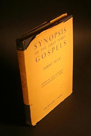 Image du vendeur pour Synopsis of the first three gospels. Revised by Hans Lietzmann. English edition by F. L. Cross mis en vente par Steven Wolfe Books