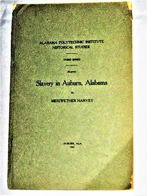 Slavery in Auburn, Alabama