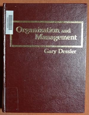 Seller image for Organization and Management for sale by GuthrieBooks