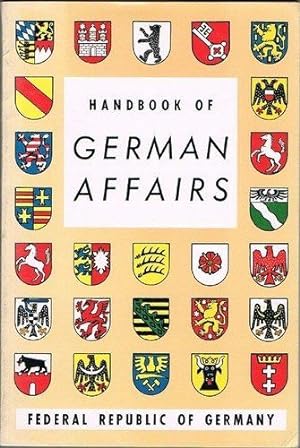 Seller image for Handbook of German Affairs for sale by GuthrieBooks