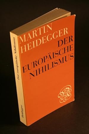 Image du vendeur pour Der europische Nihilismus. mis en vente par Steven Wolfe Books
