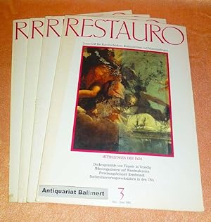 Restauro. Zeitschrift für Kunsttechniken, Restaurierung und Museumsfragen. Restauro-Literatur. 4 ...