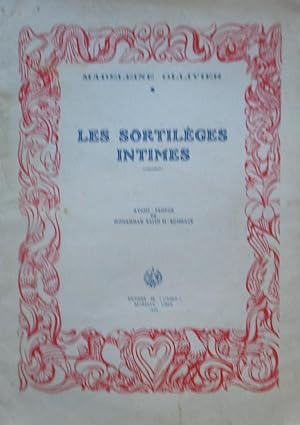 Bild des Verkufers fr Les sortilges intimes zum Verkauf von Bouquinerie L'Ivre Livre