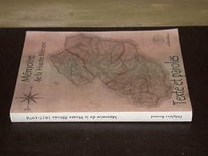 Immagine del venditore per M�moire de la Haute Bl�one. Texte et paroles venduto da Hairion Thibault
