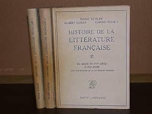 Seller image for Histoire de la littrature franaise - 3 tomes en 3 volumes (complet) - Payot for sale by Hairion Thibault