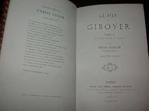 Seller image for Le fils de Giboyer - Comdie en cinq actes en prose for sale by Hairion Thibault