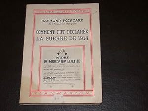 Seller image for Comment fut dclare la guerre de 1914 for sale by Hairion Thibault