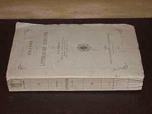 Seller image for Histoire de la littrature italienne for sale by Hairion Thibault