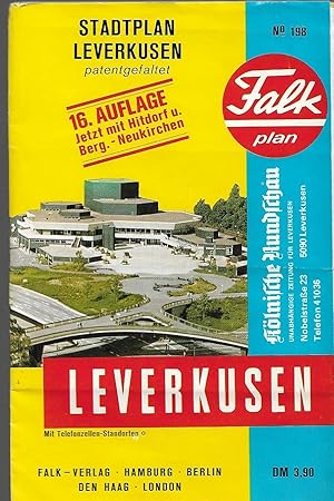 Stadtplan LEVERKUSEN No. 198