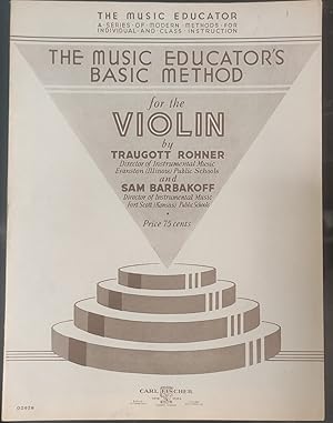 The Music Educator's Basic Method for Violin
