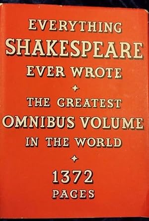 Seller image for THE COMPLETE WORKS OF WILLIAM SHAKESPEARE for sale by Happyfish Books