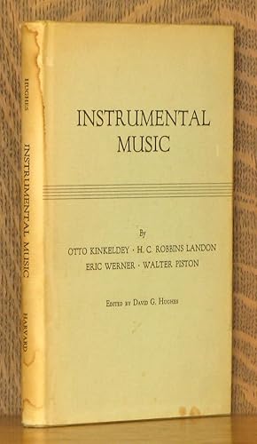 Bild des Verkufers fr INSTRUMENTAL MUSIC - A CONFERENCE AT ISHAM MEMORIAL LIBRARY MAY 4, 1957 [SIGNED BY EDITOR] zum Verkauf von Andre Strong Bookseller
