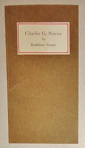 Charles G. Norris, a Biographical Sketch