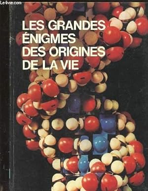 Seller image for LES ENIGMES DES ORIGINES DE LA VIE for sale by Le-Livre