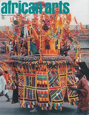 Image du vendeur pour African Arts, Vol. 38, No. 1. With Doran H. Ross. mis en vente par Fundus-Online GbR Borkert Schwarz Zerfa