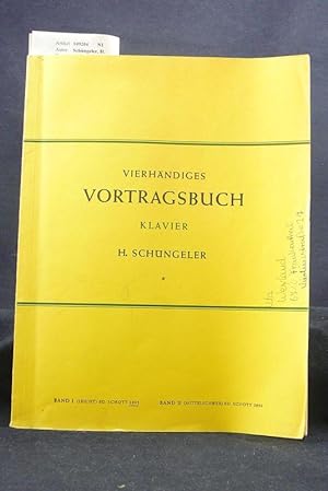 Vierhändiges Vortragsbuch Klavier ( Band I ). Eine Sammlung leichter bis mittelschwerer Orginalko...