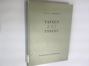 Seller image for Summen-, Produkt- und Integraltafeln = Tables of series, products, and integrals. for sale by Antiquariat Bookfarm