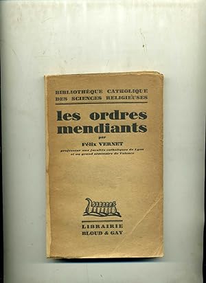 Imagen del vendedor de LES ORDRES MENDIANTS a la venta por Librairie CLERC