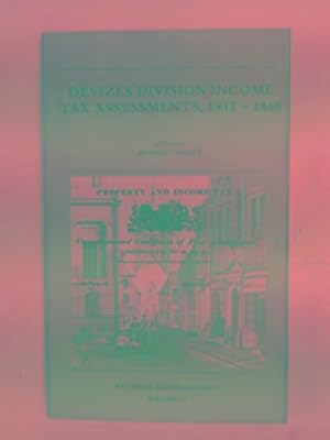 Seller image for Devizes Division income tax assessments, 1842-1860 for sale by Cotswold Internet Books