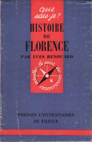 Seller image for Histoire de florence for sale by librairie philippe arnaiz