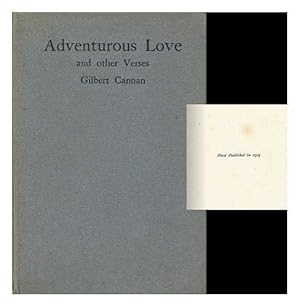 Image du vendeur pour Adventurous Love ; and Other Verses mis en vente par WeBuyBooks